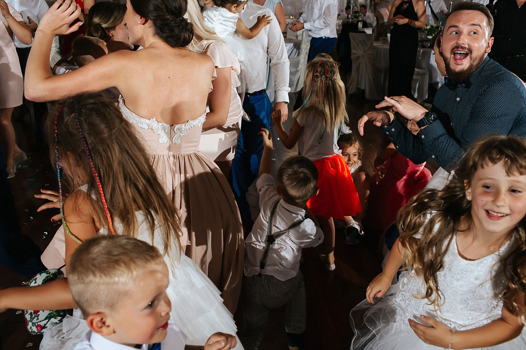 wesele na dachu w Krakowie